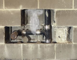 Smoke testing pipelines - locating a leak in a pipe
